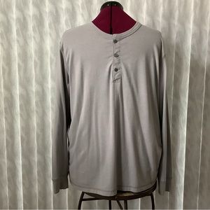 Mens Ultrasoft Long-Sleeve Henley
